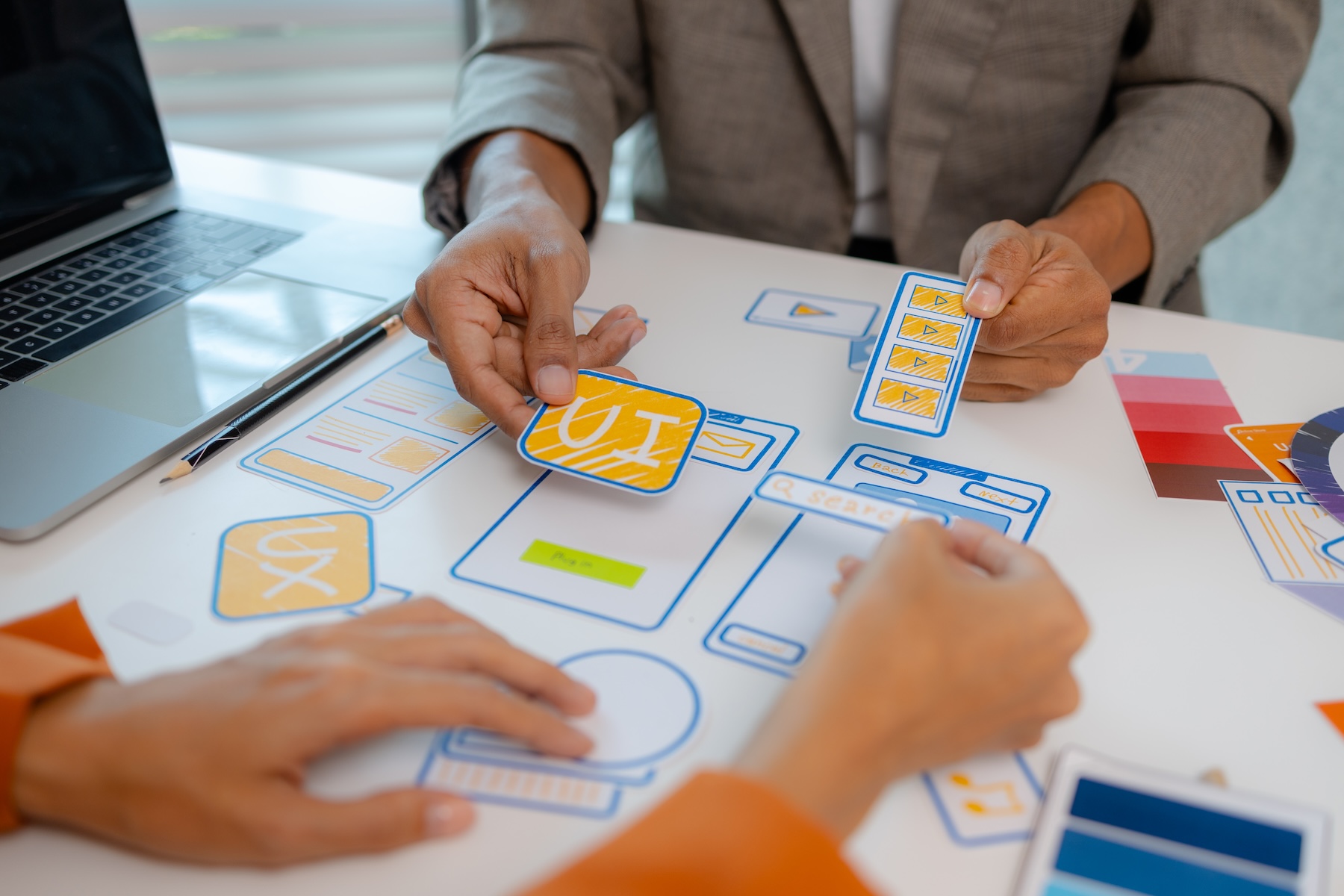 Process of creating responsive website Process of creating responsive website